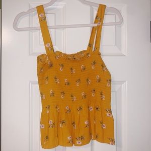 American Eagle flower top NWT